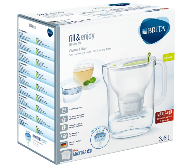 BRITA Dzbanek do wody STYLE XL limonka - 421401 - zdjęcie 3